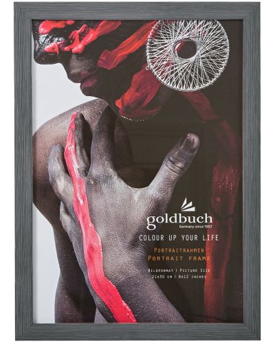 Okvir za fotografije Goldbuch Colour Up - Tamnosivi, 21 x 30 cm - 1