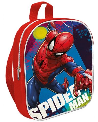 Ruksak za vrtić Kids Licensing - Spider-Man, 1 pretinac, crveni - 1