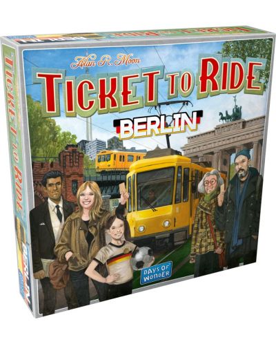 Proširenje za društvenu igru Ticket to Ride - Berlin - 1