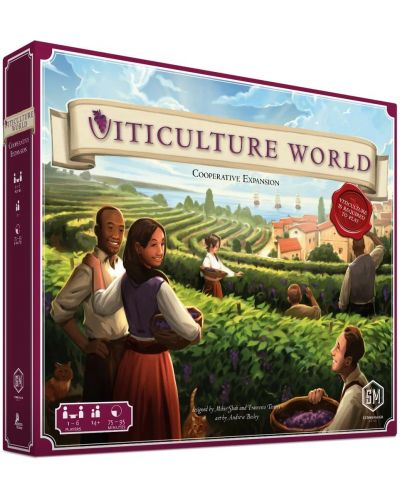 Proširenje za društvenu igaru Viticulture - Viticulture World: Cooperative Expansion - 1