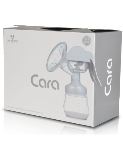Ručna pumpa za majčino mlijeko Cangaroo - Cara, siva - 4