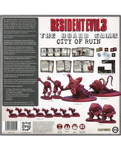 Proširenje za društvenu igru Resident Evil 3: City of Ruin - 2