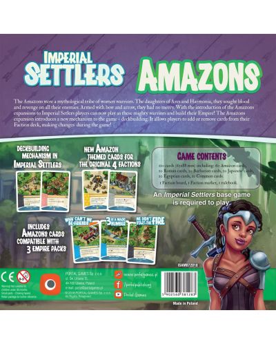 Proširenje za igru s kartama Imperial Settlers - Amazons - 3