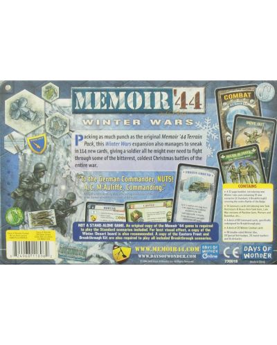 Proširenje za društvenu igru Memoir '44: Winter Wars - 2