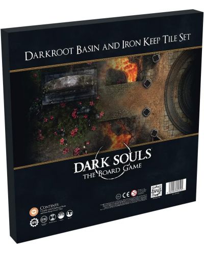 Proširenje za društvenu igru Dark Souls: The Board Game - Darkroot Basin and Iron Keep Tile Set - 1