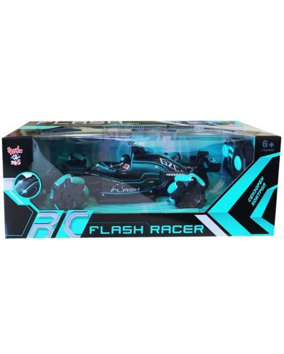 Parni automobil na daljinski Ocie - Flash Racer, plavi - 3