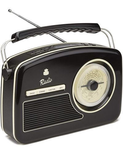 Radio GPO - Rydell Nostalgic DAB, crni - 1