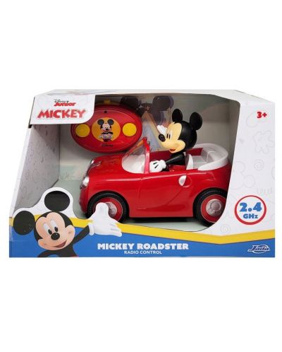 Auto na daljinski Jada Toys Disney - Mickey Mouse, s figuricom - 2