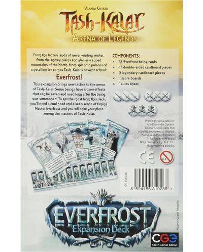 Proširenje za društvenu igru Tash-Kalar: Arena of Legends - Everfrost - 2