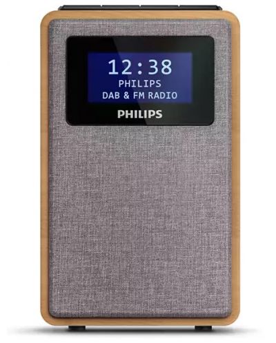 Radio zvučnik sa satom Philips - TAR5005/10, smeđi - 1