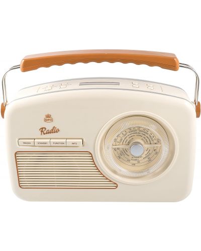 Radio GPO - Rydell Nostalgic DAB, bež - 2
