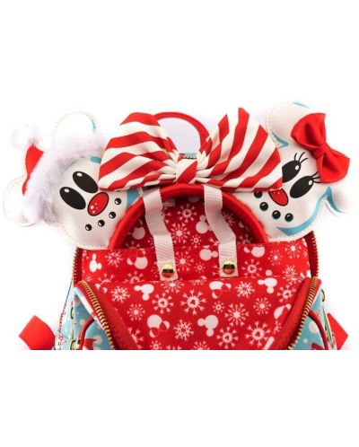 Ruksak Loungefly Disney: Mickey Mouse - Snowman Mickey & Minnie - 2