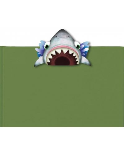 Straničnik za knjigu sa zubima - Morski pas - 2