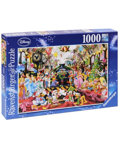 Slagalica Ravensburger od 1000 dijelova - Disney Božić - 1