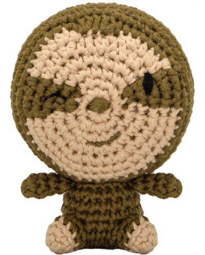 Ručno pletena igračka Wild Planet - Ljenjivac, 12 cm - 1