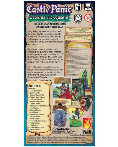 Proširenje za društvenu igru Castle Panic: Crowns and Quests - 3