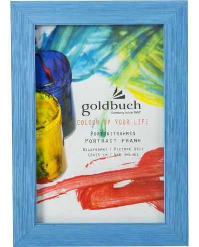 Okvir za fotografije Goldbuch Colour Up - Plavi, 10 x 15 cm - 1