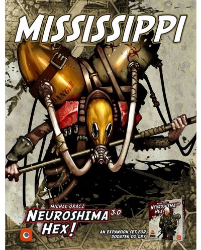 Proširenje za društvenu igru Neuroshima Hex 3.0: Mississippi Expansion - 1