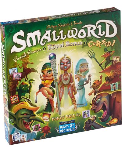 Proširenje za društvenu igru Small World Race Collection: Cursed, Grand Dames & Royal Bonus - 1