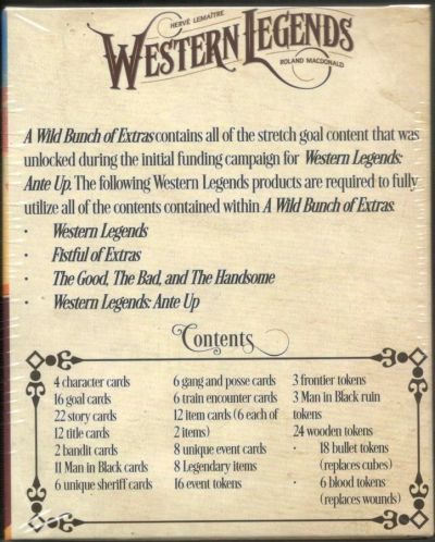 Proširenje za društvenu igru Western Legends - Wild Bunch of Extras - 2