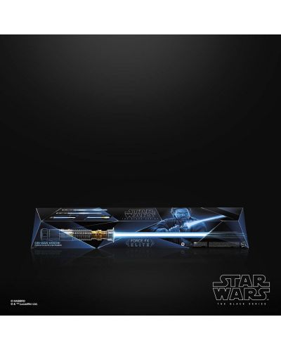 Replika Hasbro Movies: Star Wars - Obi-Wan Kenobi's Lightsaber (Black Series) (Force FX Elite) - 8