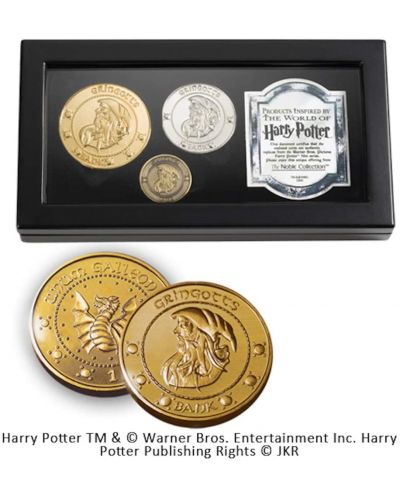Replika The Noble Collection Movies: Harry Potter - The Gringotts Bank Coin Collection - 2