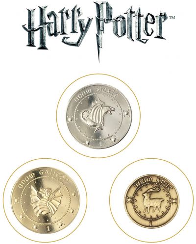 Replika The Noble Collection Movies: Harry Potter - The Gringotts Bank Coin Collection - 3