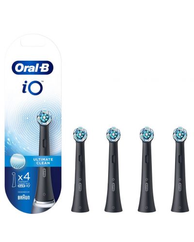 Zamjenske glave Oral-B - iO Ultimate Clean, 4 komada, crne - 2