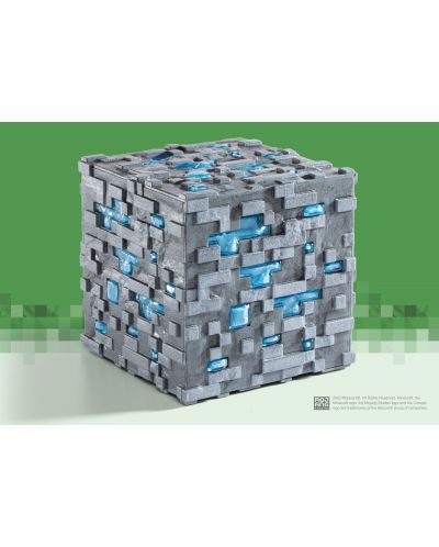 Replika The Noble Collection Games: Minecraft - Illuminating Diamond Ore - 4