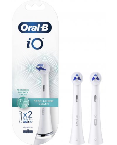 Zamjenske glave Oral-B - iO Specialised Clean, 2 komada, bijele - 2