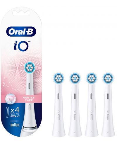 Zamjenske glave Oral-B - iO Gentle Care, 4 komada, bijele - 2