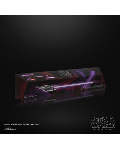 Replika Hasbro Movies: Star Wars - Darth Revan's Lightsaber (Black Series) (FX Elite) - 8