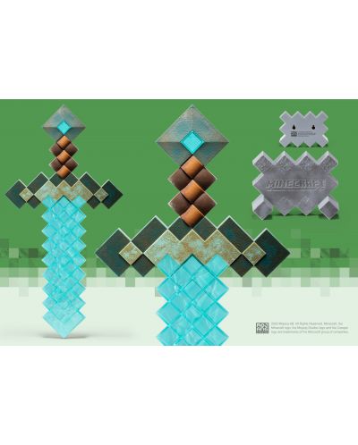 Replika The Noble Collection Games: Minecraft - Diamond Sword - 6