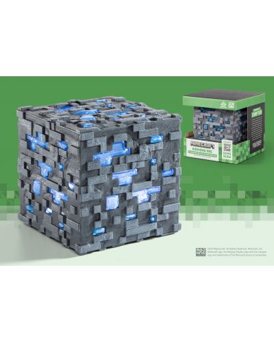 Replika The Noble Collection Games: Minecraft - Illuminating Diamond Ore - 6