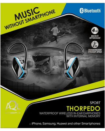 Bežične slušalice Cellularline Thorpedo - vodootporne, crne - 3