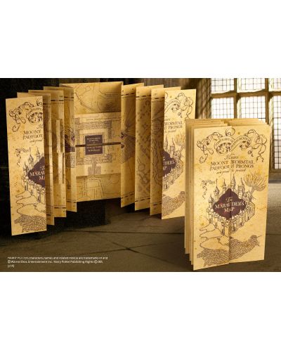 Replika The Noble Collection Movies: Harry Potter - Marauder's Map - 5