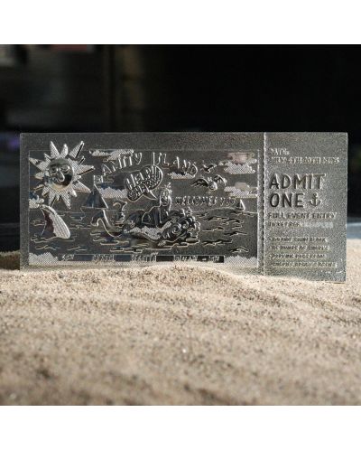 Replika FaNaTtik Movies: Jaws - Annual Regatta Ticket (Silver Plated) (Limited Edition) - 2