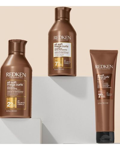 Redken All Soft Mega Curls Regenerator za kosu, 300 ml - 9