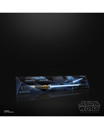 Replika Hasbro Movies: Star Wars - Obi-Wan Kenobi's Lightsaber (Black Series) (Force FX Elite) - 9