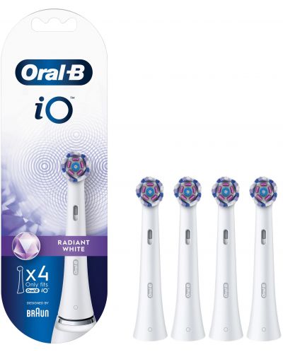Zamjenske glave Oral-B - iO Radiant White, 4 komada, bijele - 2