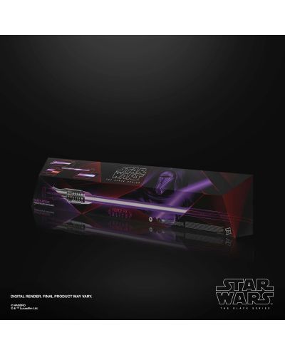 Replika Hasbro Movies: Star Wars - Darth Revan's Lightsaber (Black Series) (FX Elite) - 9