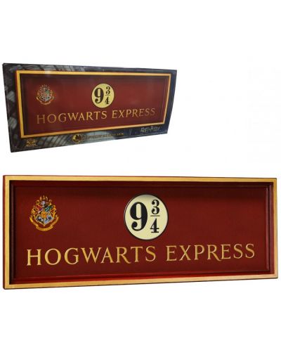 Replika The Noble Collection Movies: Harry Potter - Hogwarts Express 9 3/4 Sign, 58 cm - 2