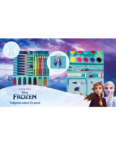 Komplet za slikanje Disney - Frozen, 52 stavki - 1