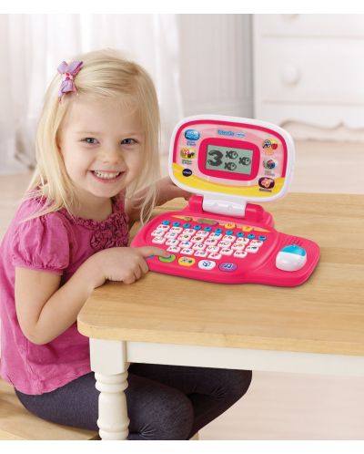 Interaktivna igračka Vtech - Laptop, roza - 3