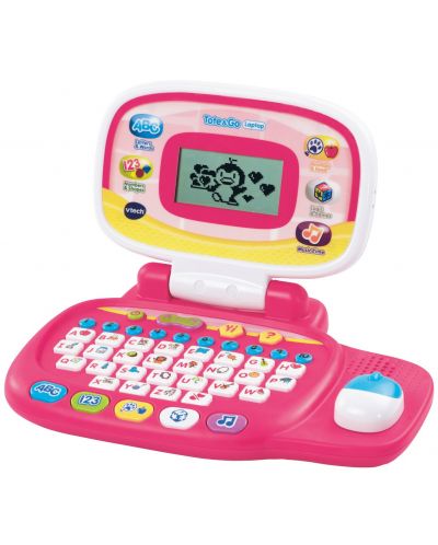 Interaktivna igračka Vtech - Laptop, roza - 2