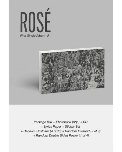 Rosé (Blackpink) - -R- (CD Box) - 3