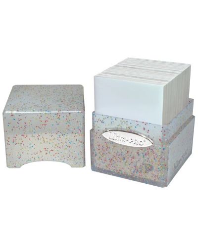 Kutija za kartice Ultra Pro Satin Cube - Glitter Crystal (100+ kom.) - 2