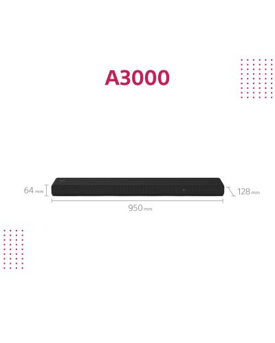 Soundbar Sony - HTA3000, crni - 4