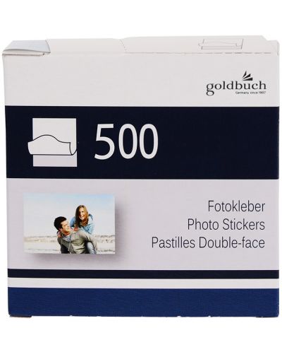 Samoljepive naljepnice za fotografije Goldbuch - 500 komada, 9 x 9 cm - 1