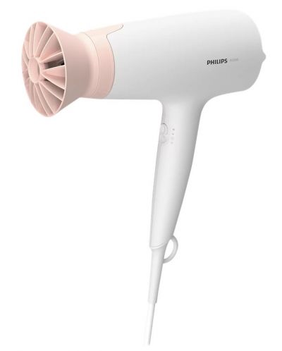 Fen za kosu Philips - BHD300/00, 1600W, 3 stupnja, bijelo/ružičasti - 1